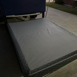 Queen Bed Frame With Box spring 