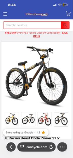 Beast mode Se bike (NEGOTIABLE)