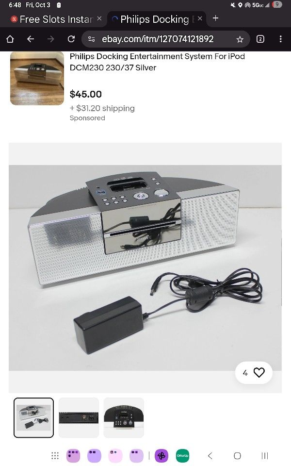 Docking Entertainment System /ipod