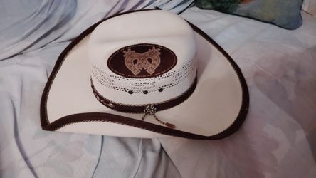 RDR (.Rey De Reyes). Fine straw Bull Riding cowboy hat