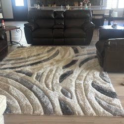 leather living room set
