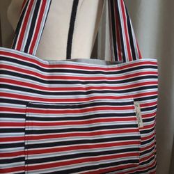 Striped Tote Bag