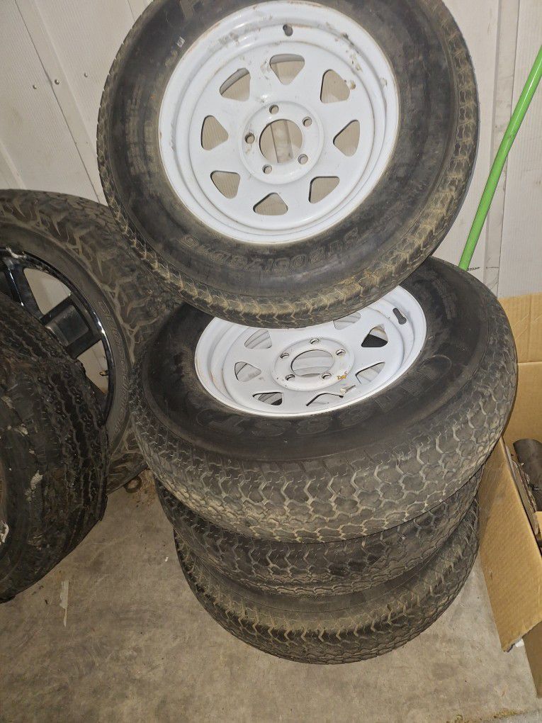 Trailer Rims And Tires 