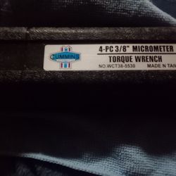 3/8 Micrometer Torque Wrench