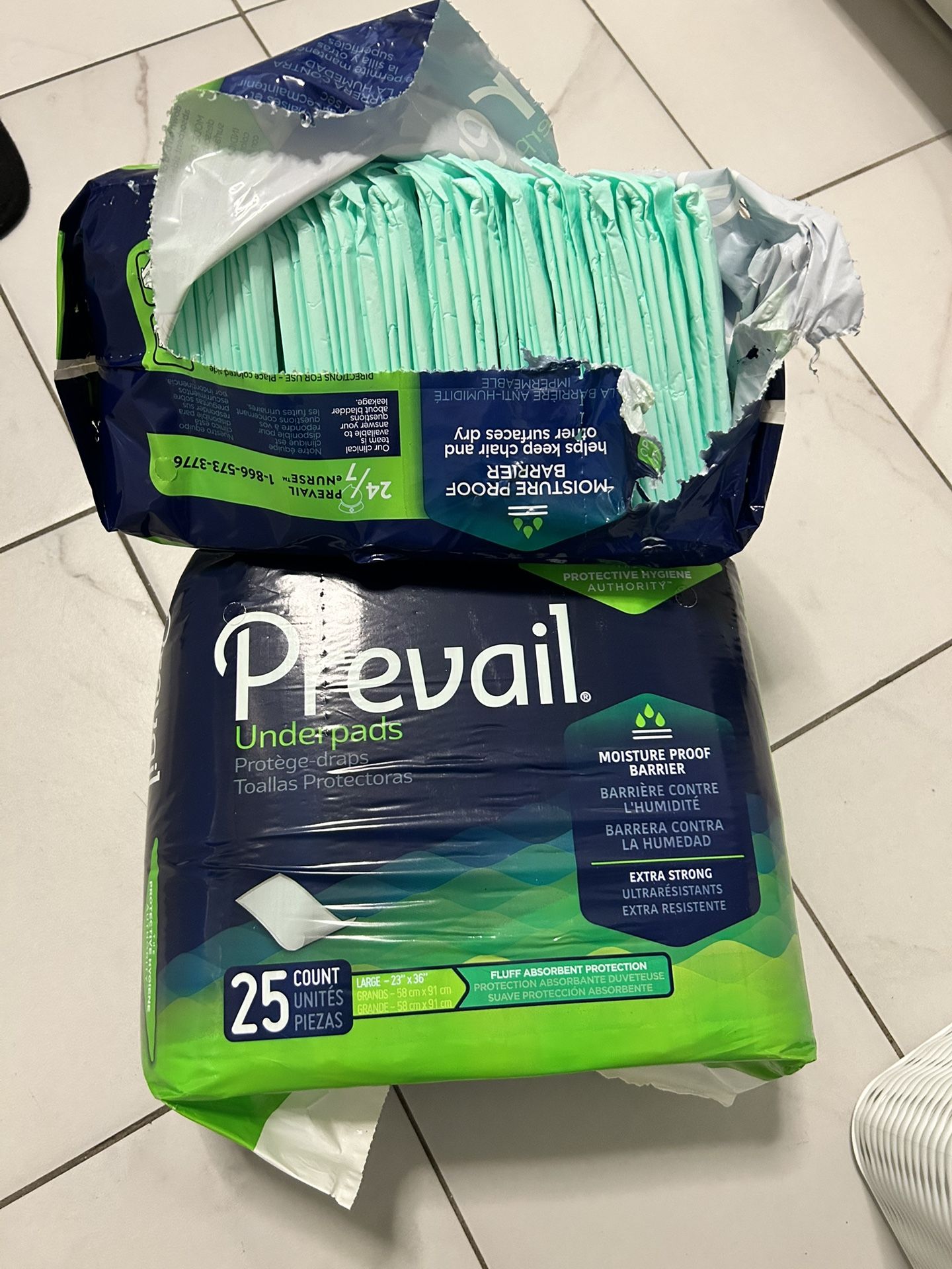 Prevail Large Underpads