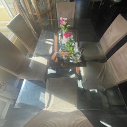 Glass Dining Room Table