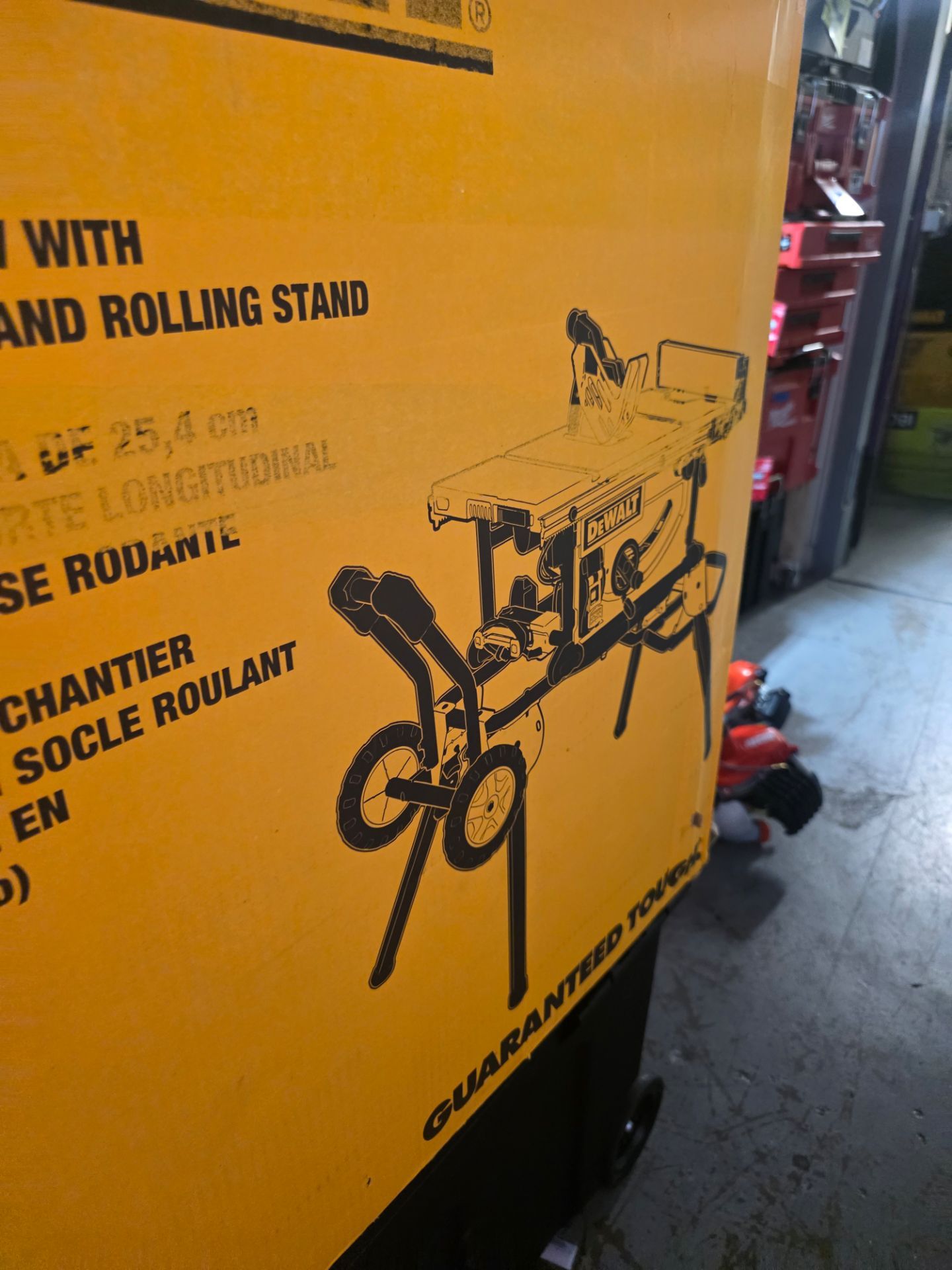 DEWALT 15 Amp Corded 10 in. Job Site Table Saw J with Rolling Stand
Model# DWE7491RS