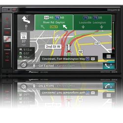 Pioneer AVIC-5201NEX In-Dash Navigation AV Receiver with 6.2" WVGA Touchscreen Display