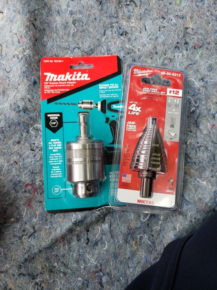 Universal Shank And Step Drill Bit
