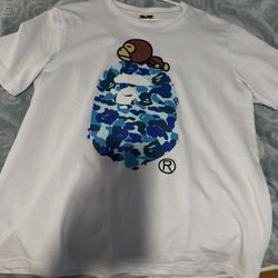 Blue Camo Milo Bape Shirt