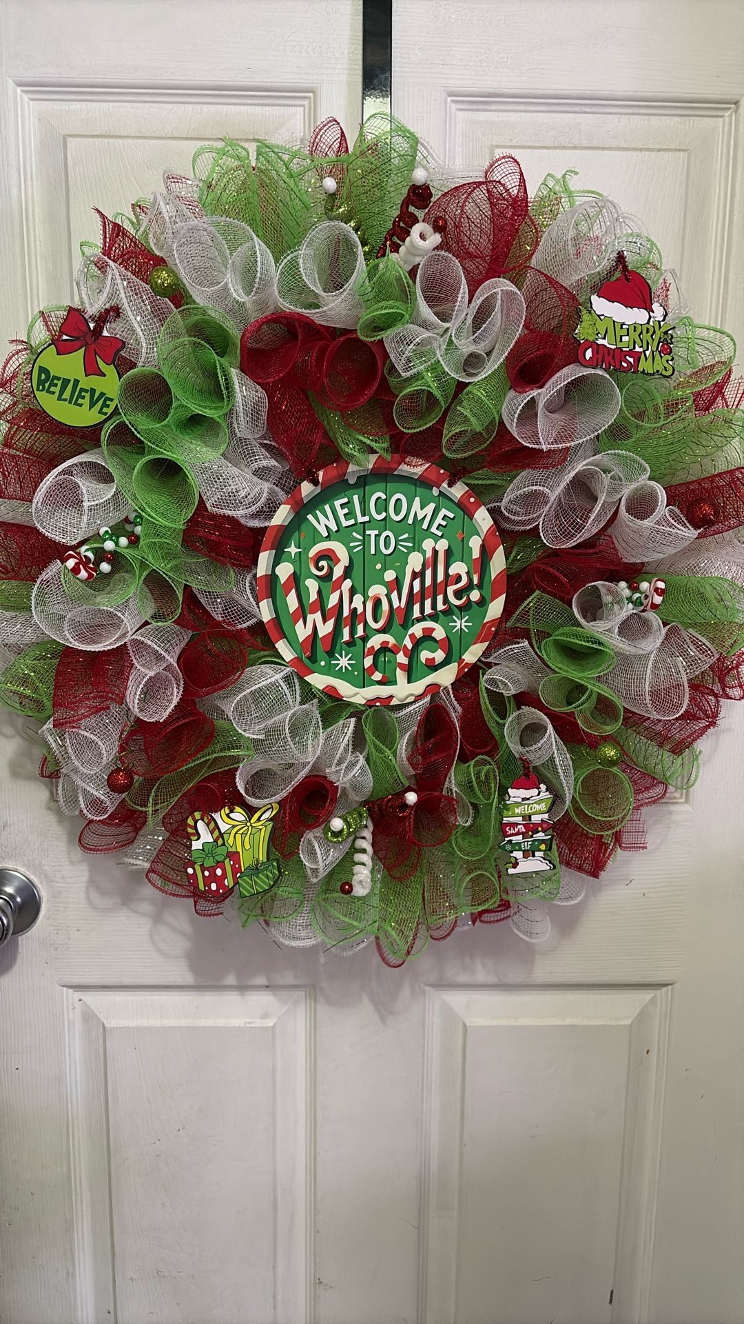 Grinch Wreath
