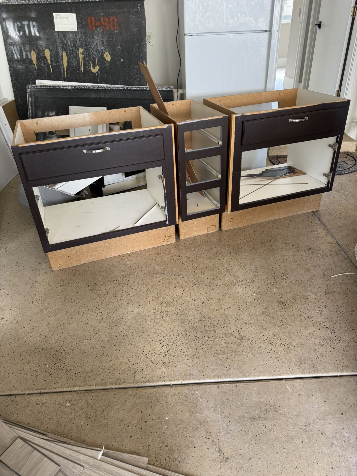 Free 3 Bathroom Cabinets