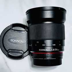 Rokinon 24mm f/1.4 ED AS IF UMC Lens for Sony E Mount