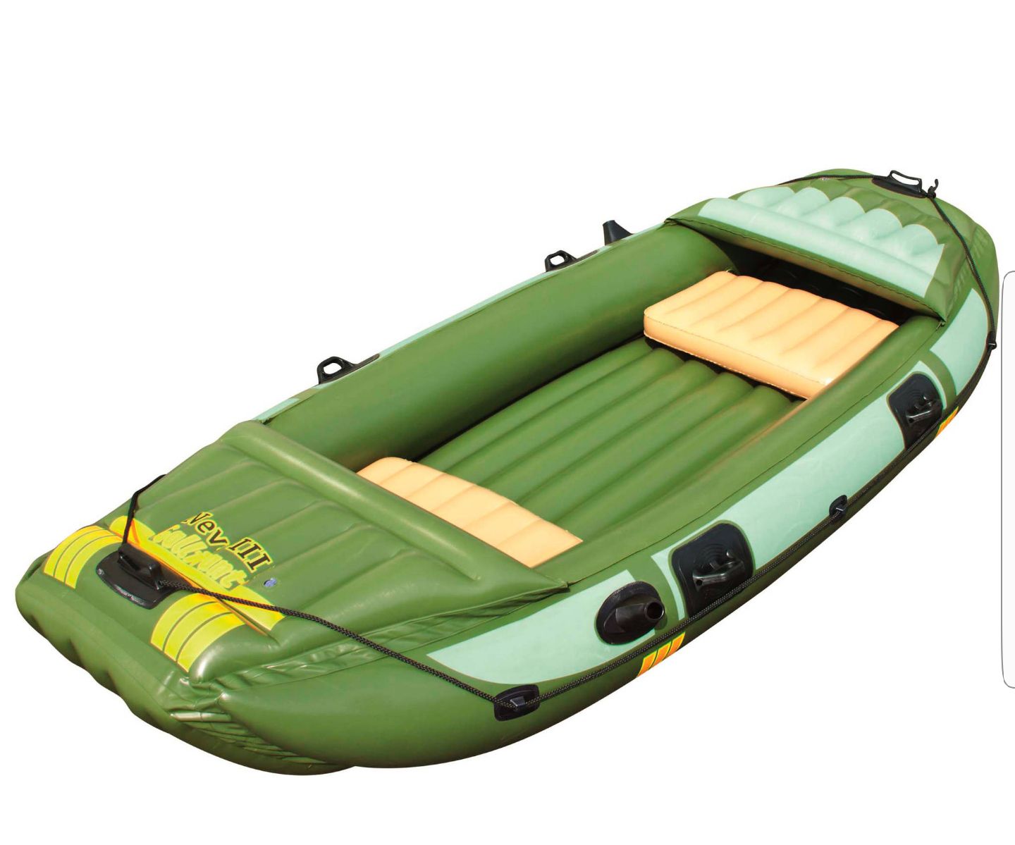 Bestway Hydro Force 124" x 49" Neva III Inflatable Boat/Raft with Oars