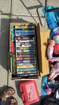 VHS Disney videos
