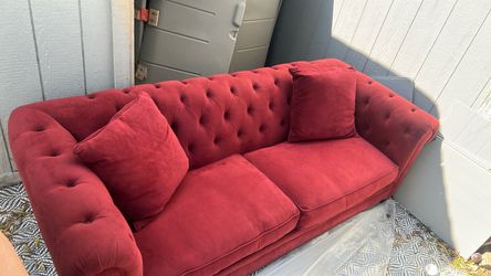 Love seat couch.