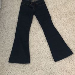 JBrand Darkwash bell Bottoms 