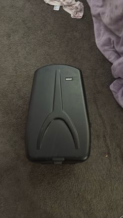 Black suitcase