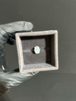 Moissanite oval ring women’s