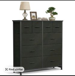 10 drawer fabric dresser