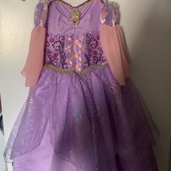 Kids Costume Rapunzel Size 4-6x