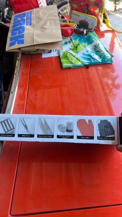 7 piece bbq set