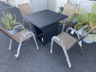 Brand New Patio Set Fire Pit Propane 