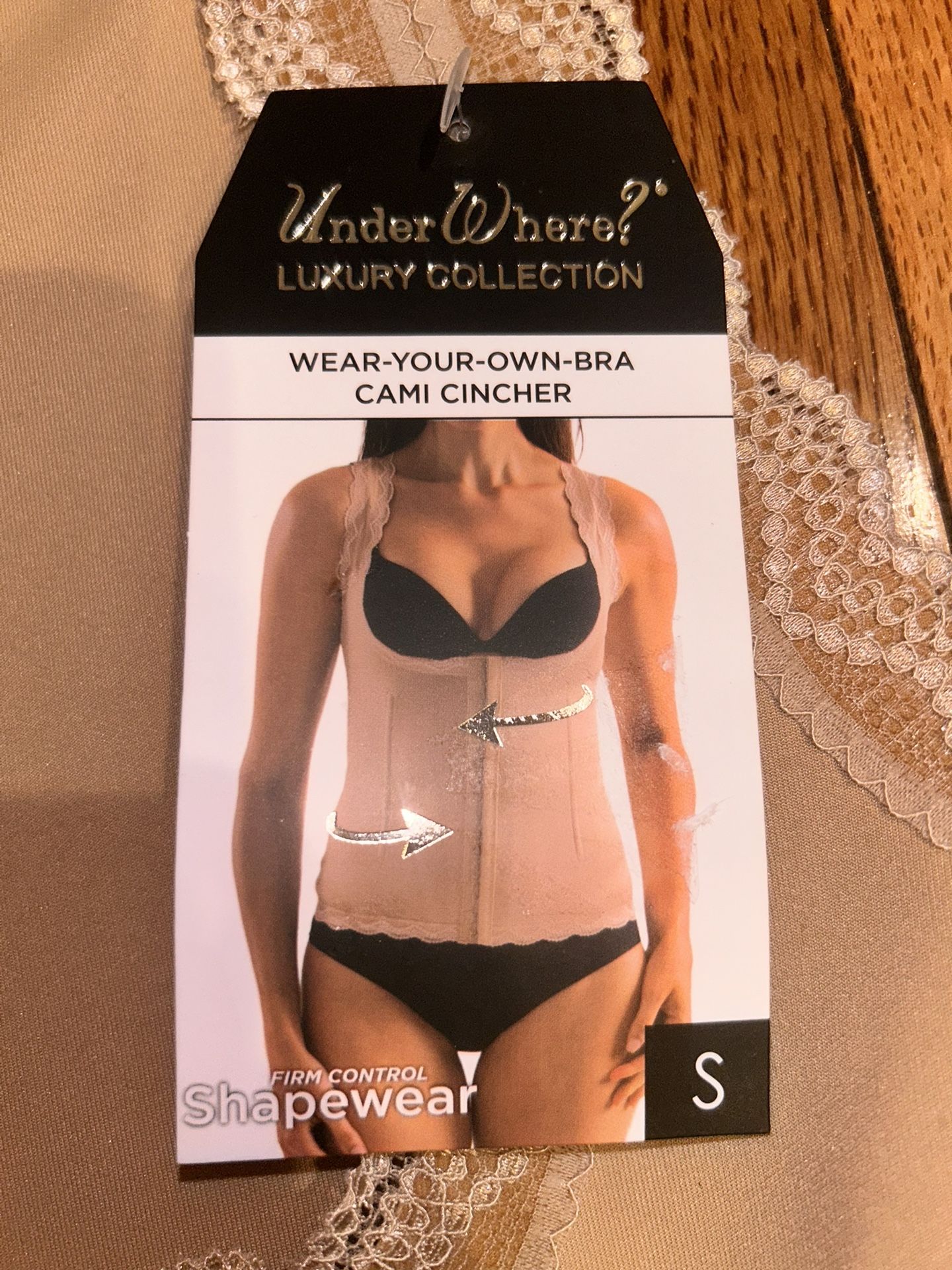 Under Where?LUXURY COLLECTION WEAR-YOUR-OWN-BRA CAMI CINCHER size S for  Sale in Staten Island, NY - OfferUp