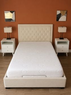 Queen Puffy Mattress – Excellent Condition (Pickup only)