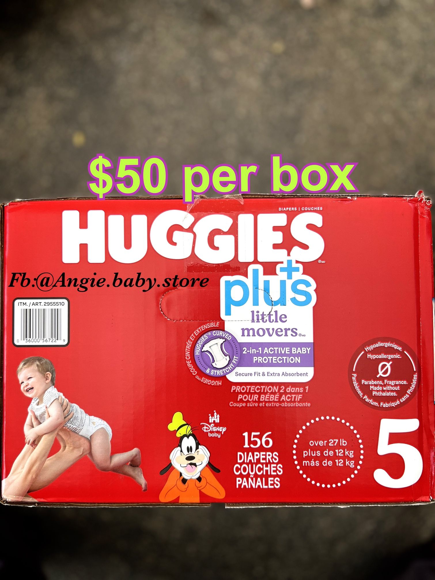 Huggies Little Movers Size 5 Plus