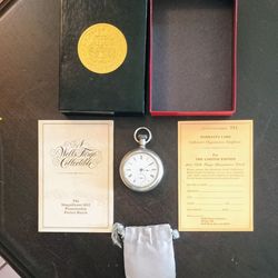 Wells Fargo 1852 limited edition pocket watch" Read description"