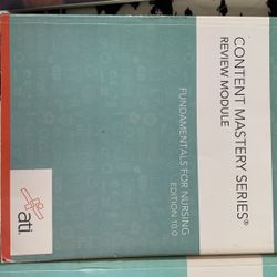 Fundamentals For Nursing ATI 