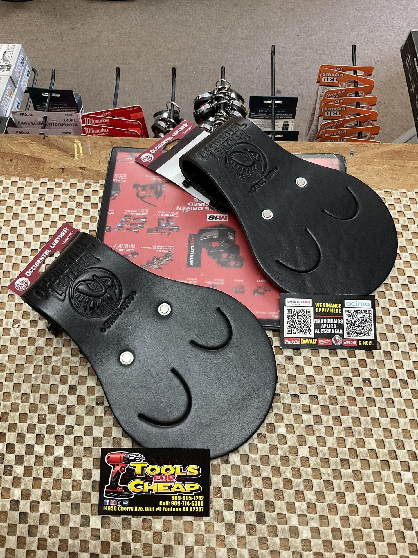 Occidental Leather B5211 Dual Wrench Holder- Black $27 EACH