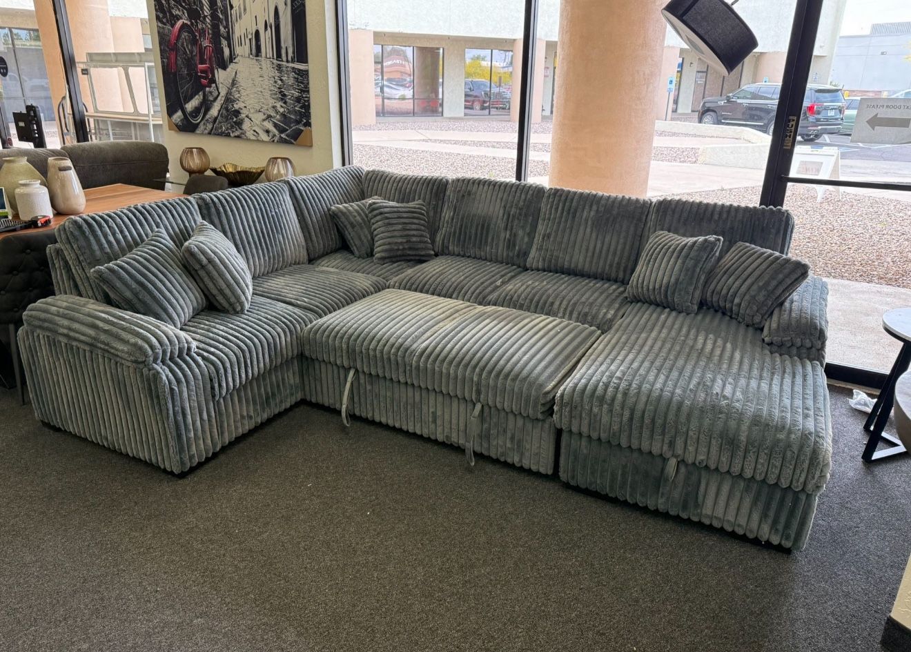 Sleeper Sectional Couch With Storage