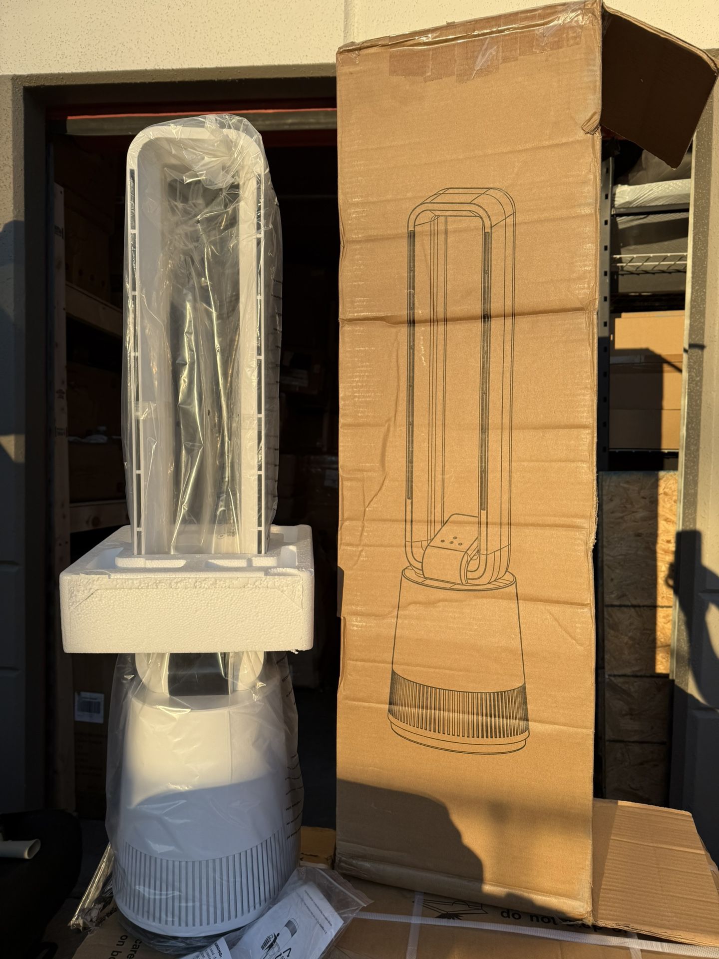 Tower Fan and Air Purifier