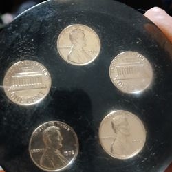 Mint Uncirculated 1978 Penny Set