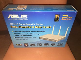 ASUS RT-N16 superspeed N Router
