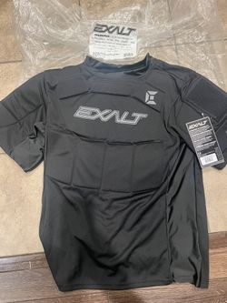 NEW 2XL/3XL Exalt Alpha Paintball Chest Protector - Black