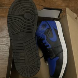 Jordan’s 1 black and purple 