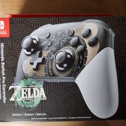 Zelda Tears Of The Kingdom Limited Edition Pro Controller
