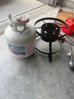 Propane Burner Stand with Propane Tank