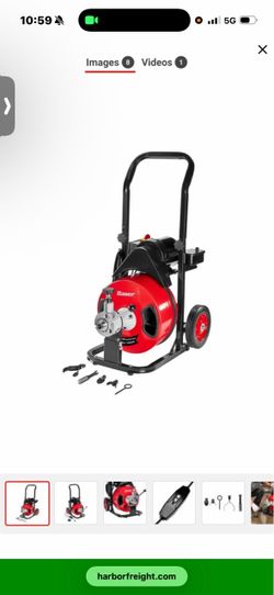 Bauer Electric Drain snake
