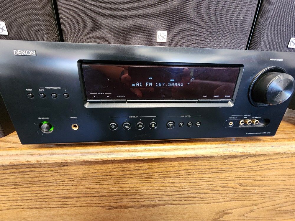 Denon Receiver & The Speaker Company