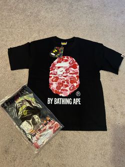 Pink Bape Ape Tee