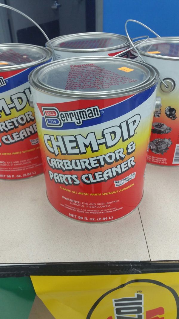 (New) Berryman's CHEM DIP carburetor parts cleaner (gallon) for Sale in
