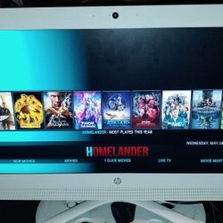 Hp All In One 19 Inch Desktop Lighting fast 64B Ssd , 8Gb Of Ram, Windows 10,Office,Kodi Freshly installed