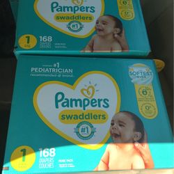 Pampers Overstock ( Size 1)