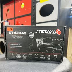 Stetsom STX2448 FLOATING Full Professional DSP Digital Signal Processor PRO, Crossover & Equalizer, Remote Sequencer 2.4