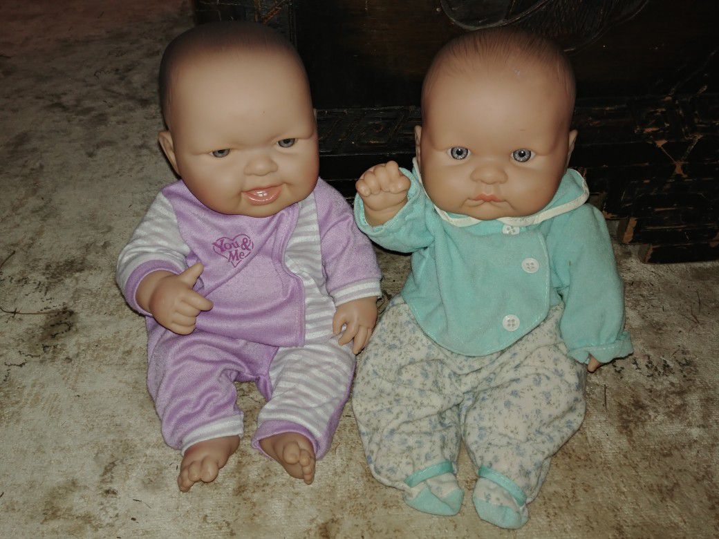 Berenguer set of 2 baby dolls