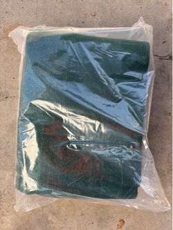 6ft x 30ft Dark Green Heavy Duty Mesh Tarp / Malla Sombra